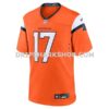 Mens Nike Liljordan Humphrey Orange Denver Broncos Team Game Jersey