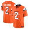 Mens Nike Patrick Surtain Ii Orange Denver Broncos Mile High Collection Vapor Fuse Limited Jersey