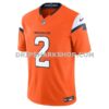 Mens Nike Patrick Surtain Ii Orange Denver Broncos Mile High Collection Vapor Fuse Limited Jersey