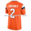 Mens Nike Patrick Surtain Ii Orange Denver Broncos Mile High Collection Vapor Fuse Limited Jersey