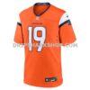 Mens Nike Marvin Mims Jr Orange Denver Broncos Team Game Jersey