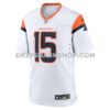 Mens Nike Nik Bonitto White Denver Broncos Game Jersey