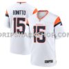 Mens Nike Nik Bonitto White Denver Broncos Game Jersey