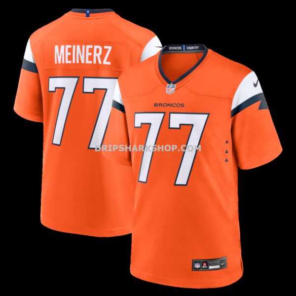 NFL10c7ebG04-34ef7c Mens Nike Quinn Meinerz Orange Denver Broncos Team Game Jersey