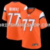 NFL10c7ebM01-8b0fdb Mens Nike Quinn Meinerz Orange Denver Broncos Team Game Jersey