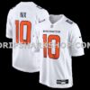 NFL10cd64M01-862413 Mens Nike Bo Nix White Denver Broncos Tundra Fashion Game Jersey