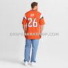 Mens Nike Devon Key Orange Denver Broncos Team Game Jersey