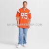 NFL10dd7bG10-b4f548 Mens Nike Saivion Jones Orange Denver Broncos Team Game Jersey