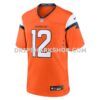 Mens Nike Rj Harvey Orange Denver Broncos Team Game Jersey