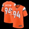 NFL10e57eG04-7d1441 Mens Nike Jordan Jackson Orange Denver Broncos Team Game Jersey