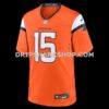 Mens Nike Nik Bonitto Orange Denver Broncos Team Game Jersey