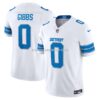 Mens Nike Jahmyr Gibbs White Detroit Lions Vapor Fuse Limited Jersey