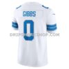 Mens Nike Jahmyr Gibbs White Detroit Lions Vapor Fuse Limited Jersey