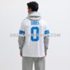 Mens Nike Jahmyr Gibbs White Detroit Lions Vapor Fuse Limited Jersey