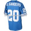Mens Mitchell And Ness Barry Sanders Blue Detroit Lions 1993 Authentic Throwback Retired Player Jersey Pi3614000