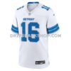Mens Nike Jared Goff White Detroit Lions Game Jersey