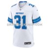 Mens Nike Kerby Joseph White Detroit Lions Game Jersey