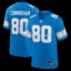 NFL112aaaG04-33aed6 Mens Nike Malik Cunningham Blue Detroit Lions Team Game Jersey