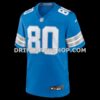 NFL112aaaG05-05d6b4 Mens Nike Malik Cunningham Blue Detroit Lions Team Game Jersey