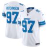 Mens Nike Aidan Hutchinson White Detroit Lions Vapor Fuse Limited Jersey