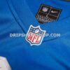 Mens Nike Isaac Teslaa Blue Detroit Lions Game Player Jersey