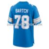 Mens Nike Ben Bartch Blue Detroit Lions Team Game Jersey