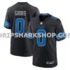 NFL115937M01-b13620 Mens Nike Jahmyr Gibbs Black Detroit Lions 2nd Alternate Game Player Jersey