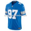 Mens Nike Aidan Hutchinson Blue Detroit Lions Team Vapor Fuse Limited Jersey