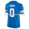 Mens Nike Jahmyr Gibbs Blue Detroit Lions Vapor Fuse Limited Jersey