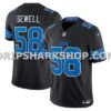 NFL116c0dM01-de4cc2 Mens Nike Penei Sewell Black Detroit Lions Vapor Fuse Alternate Limited Jersey
