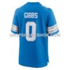 NFL11712dG06-ef69c3 Mens Nike Jahmyr Gibbs Blue Detroit Lions Game Player Jersey