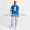 NFL11712dG07-89cee8 Mens Nike Jahmyr Gibbs Blue Detroit Lions Game Player Jersey