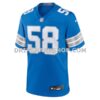 Mens Nike Penei Sewell Blue Detroit Lions Game Jersey