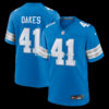 NFL117a36G04-c5a54f Mens Nike Gunnar Oakes Blue Detroit Lions Team Game Jersey