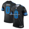 NFL1186e8G04-84c355 Mens Nike Jahmyr Gibbs Black Detroit Lions Legend Player Performance Top