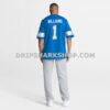 Mens Nike Jameson Williams Blue Detroit Lions Game Player Jersey