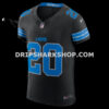 NFL1188caG05-37d840 Mens Nike Barry Sanders Black Detroit Lions Alternate Vapor Fuse Elite Jersey