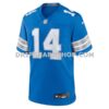 Mens Nike Amon Ra St Brown Blue Detroit Lions Game Jersey