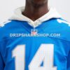 Mens Nike Amon Ra St Brown Blue Detroit Lions Game Jersey