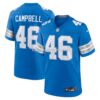 Mens Nike Jack Campbell Blue Detroit Lions Game Jersey