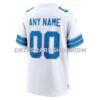 NFL11a185G06-88f278 Mens Nike White Detroit Lions Custom Game Jersey