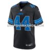 Mens Nike Malcolm Rodriguez Black Detroit Lions 2nd Alternate Game Jersey