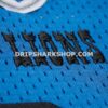 Mens Mitchell And Ness Calvin Johnson Blue Detroit Lions 2007 Authentic Throwback Retired Player Jersey