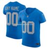 NFL11b54bG04-8cb246 Mens Nike Blue Detroit Lions Alternate Vapor Fuse Elite Custom Jersey