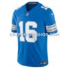 Mens Nike Jared Goff Blue Detroit Lions Vapor Fuse Limited Jersey