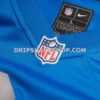 Mens Nike Barry Sanders Blue Detroit Lions Alternate Game Jersey