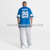 Mens Nike Avonte Maddox Blue Detroit Lions Team Game Jersey