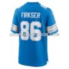 Mens Nike Anthony Firkser Blue Detroit Lions Team Game Jersey