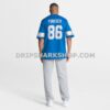 Mens Nike Anthony Firkser Blue Detroit Lions Team Game Jersey