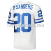 Mens Mitchell And Ness Barry Sanders White Detroit Lions 1994 Authentic Throwback Retired Player Jersey